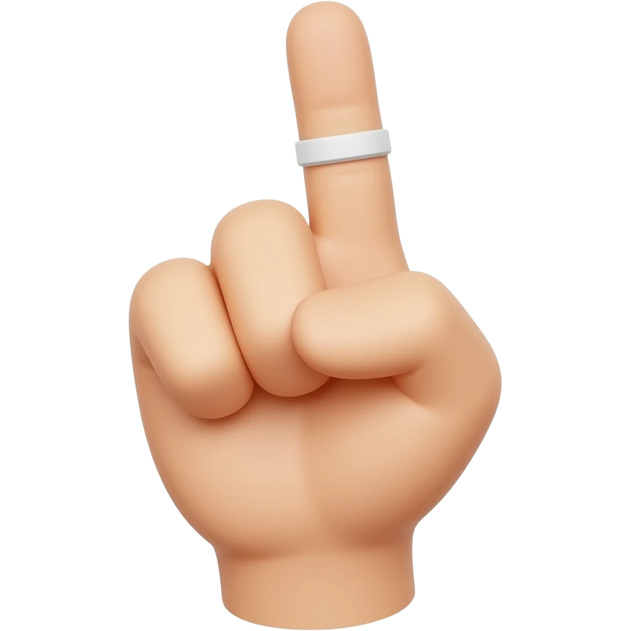 Chal chal  middle finger band like emoji