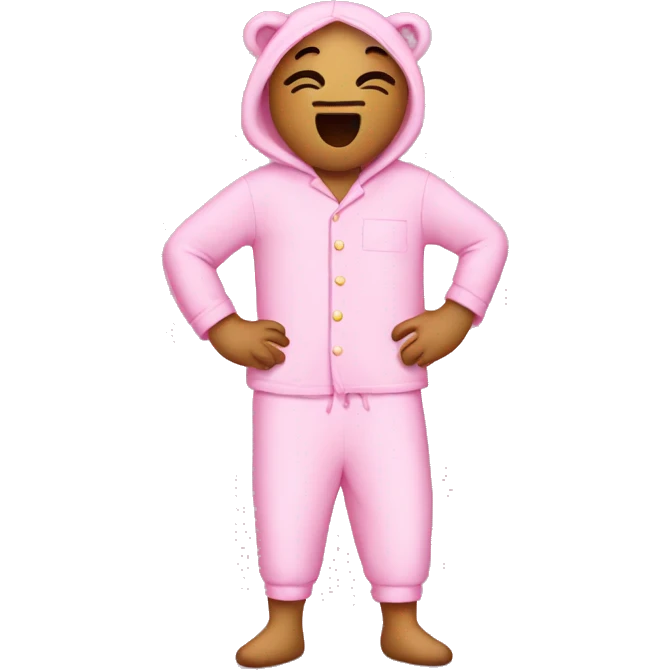pink pijama emoji