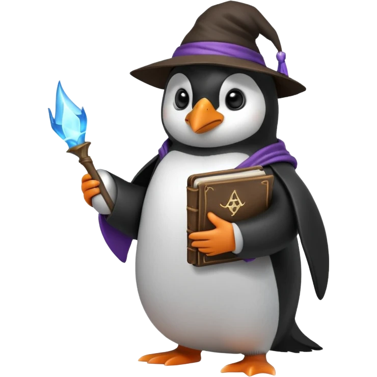 Un piguino echisero emoji