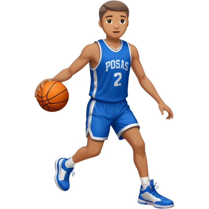 Man playing basketball  emoji