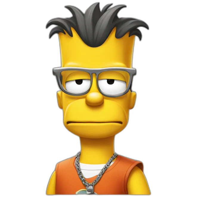Bart simpson emoji
