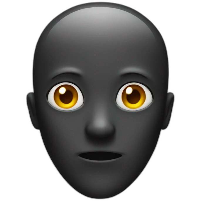 Black-ghost emoji