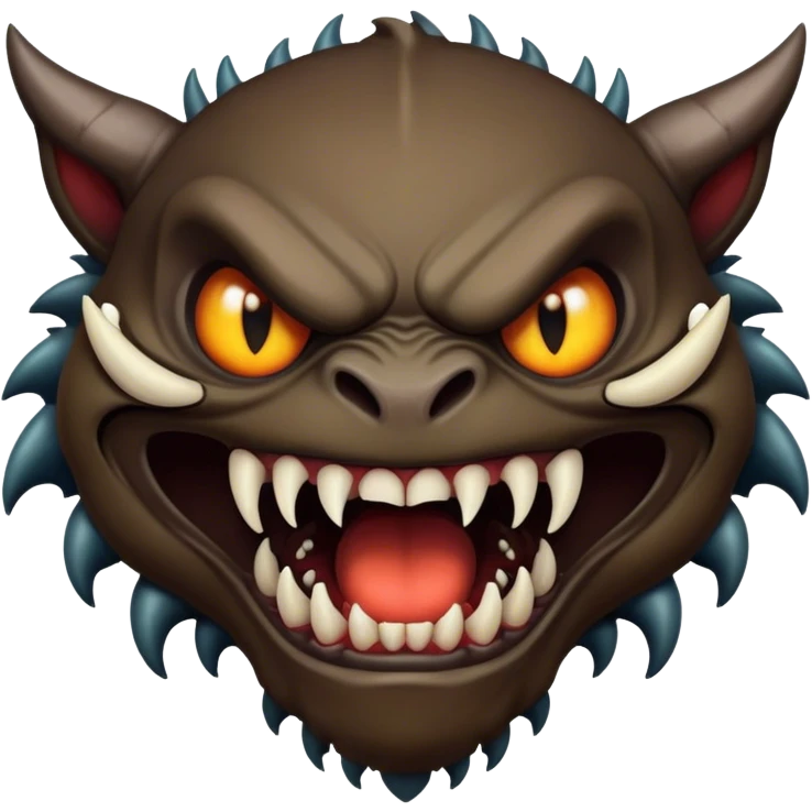 Scary creature  emoji