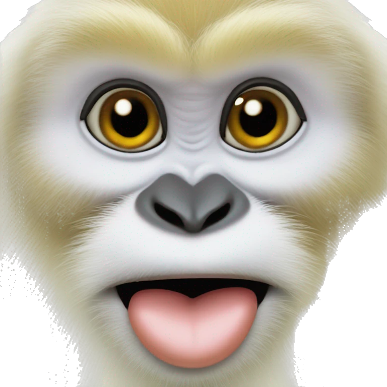 Snub nosed monkey emoji