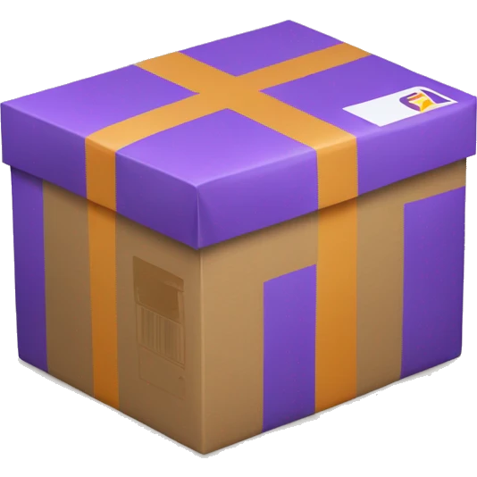 Fed ex package  emoji