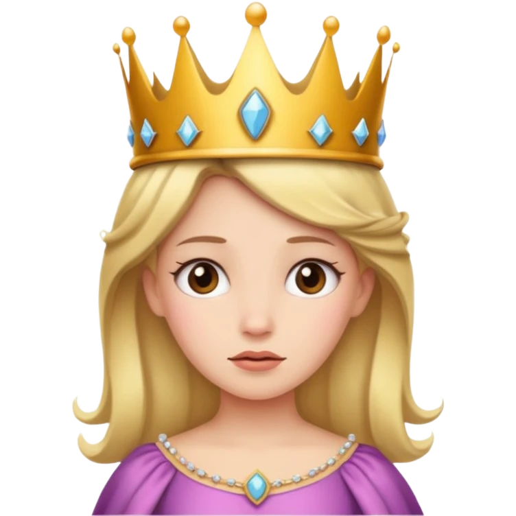 Нервная принцесса emoji
