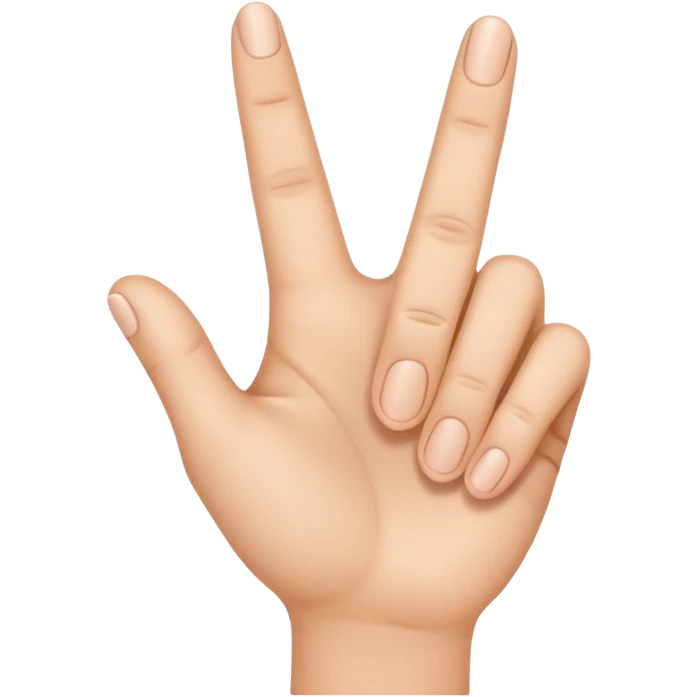 Hand holding two fingers together emoji