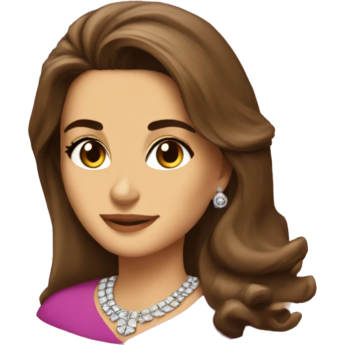 queen rania of Jordan emoji emoji