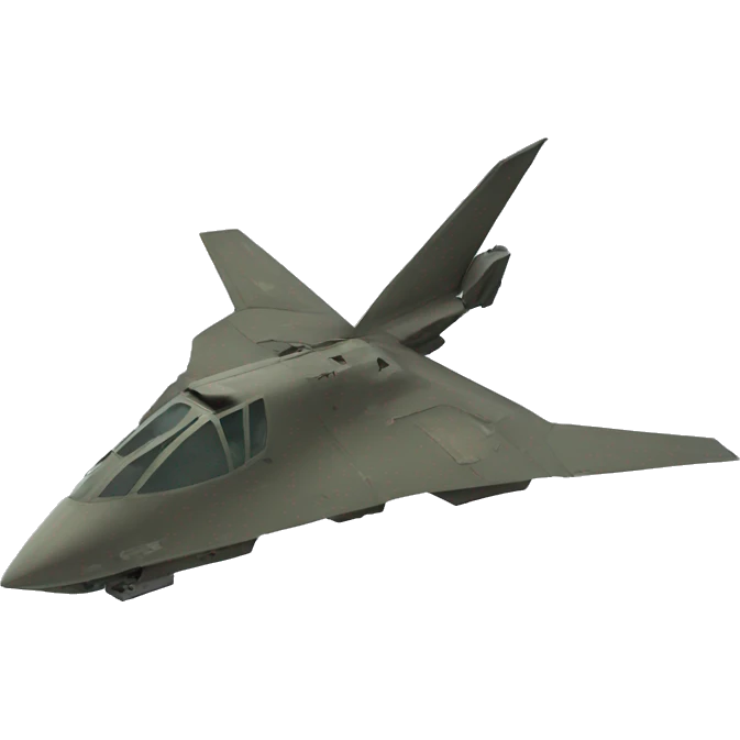 A broken UCAV crashing emoji