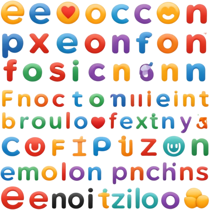 s fonts, and/or says “Fonts”, such as a font folder with “Fonts” written on it emoji