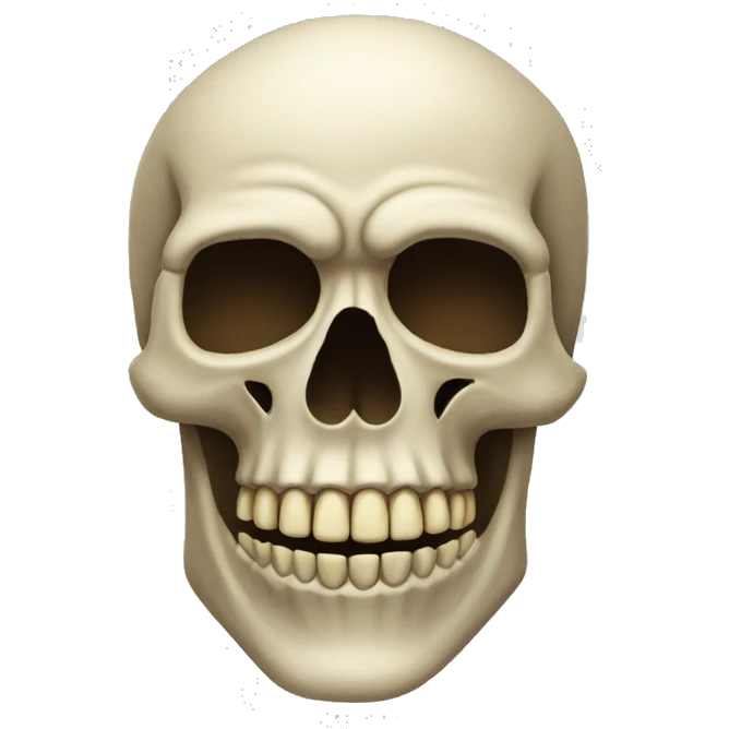 High skull emoji