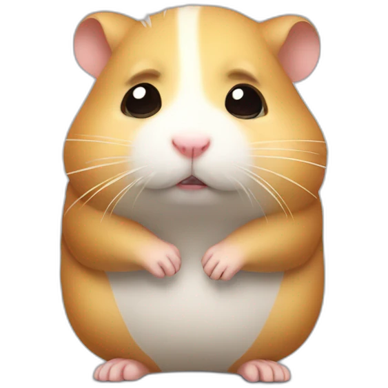 depressed hamster emoji