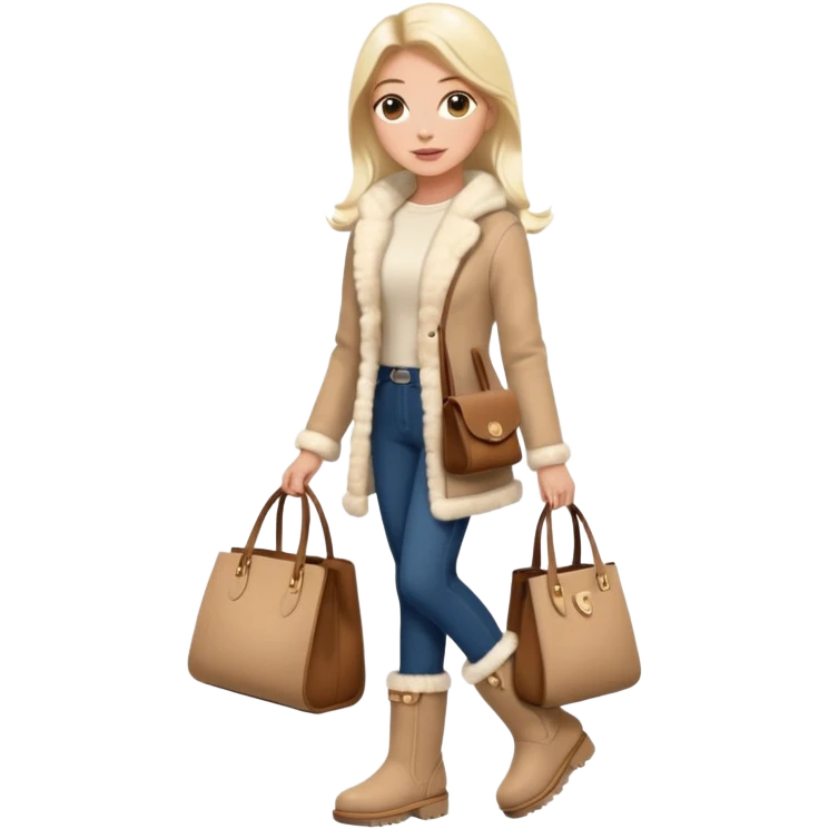 con ugg e borse innovativicrea degli outfit eleganti   emoji