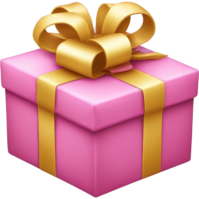 Pink present  emoji