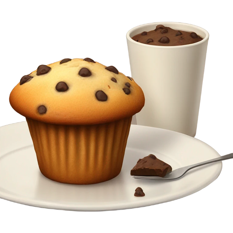 Muffin emoji