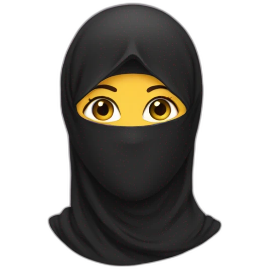 niqab emoji