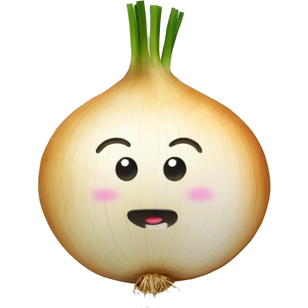 Plated onion  emoji