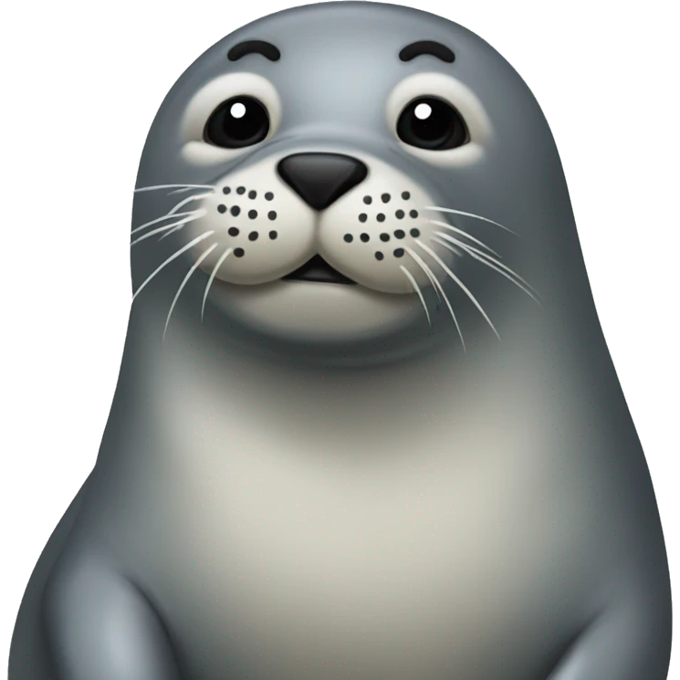 A seal being Wumps  emoji