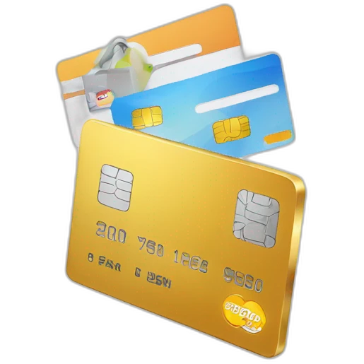 3 credit cards emoji