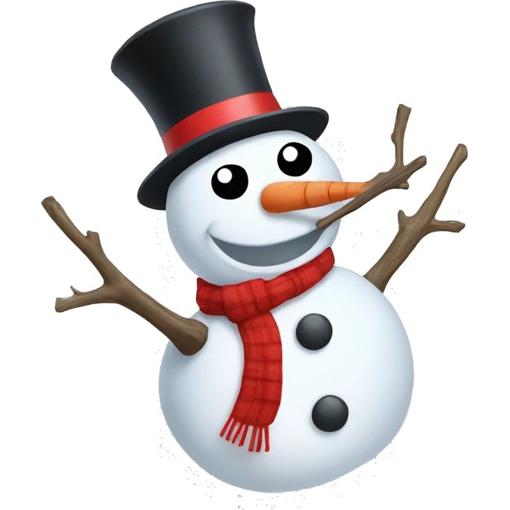 3 snowman emoji