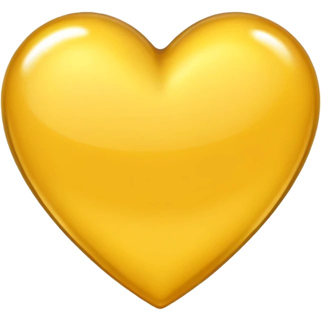 yellow heart emoji