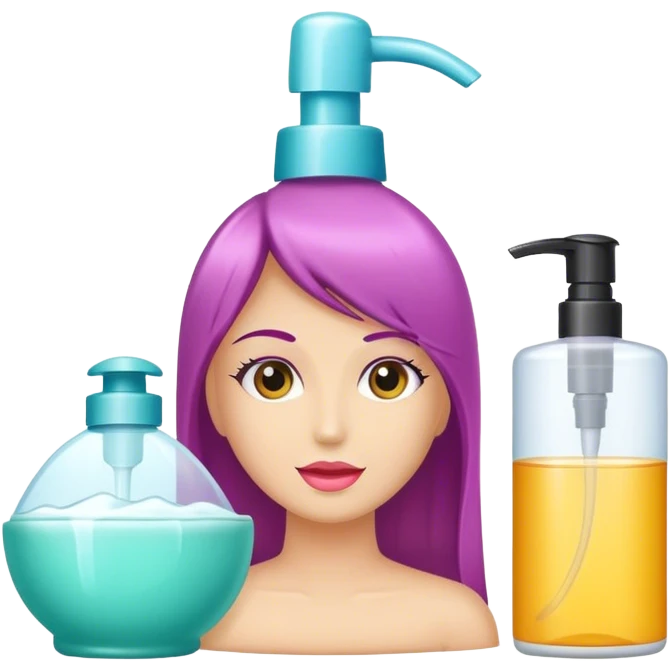 shampoo in beauty parlor emoji