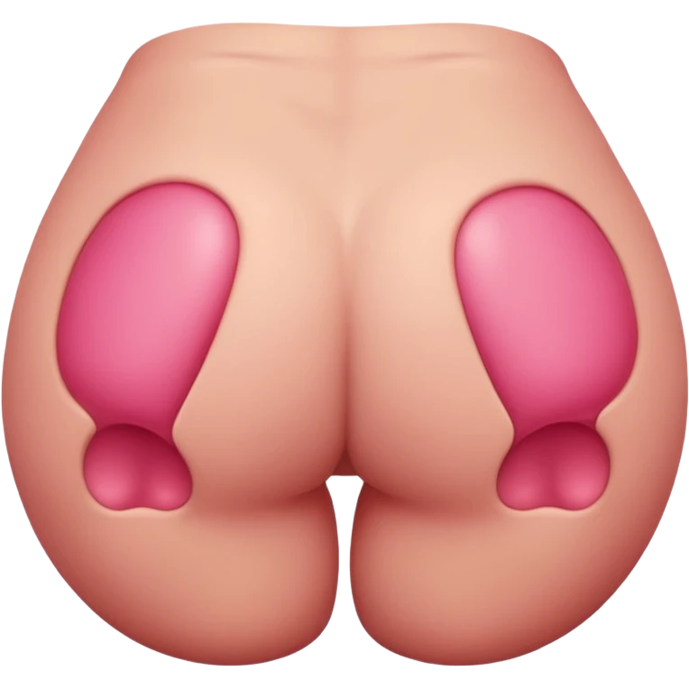 Farting butt emoji