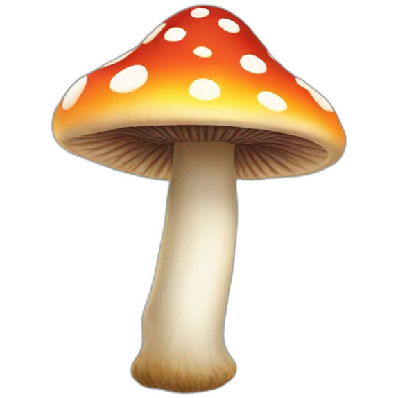 psychedelic mushroom emoji