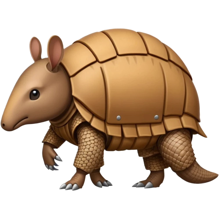 full body armadillo emoji