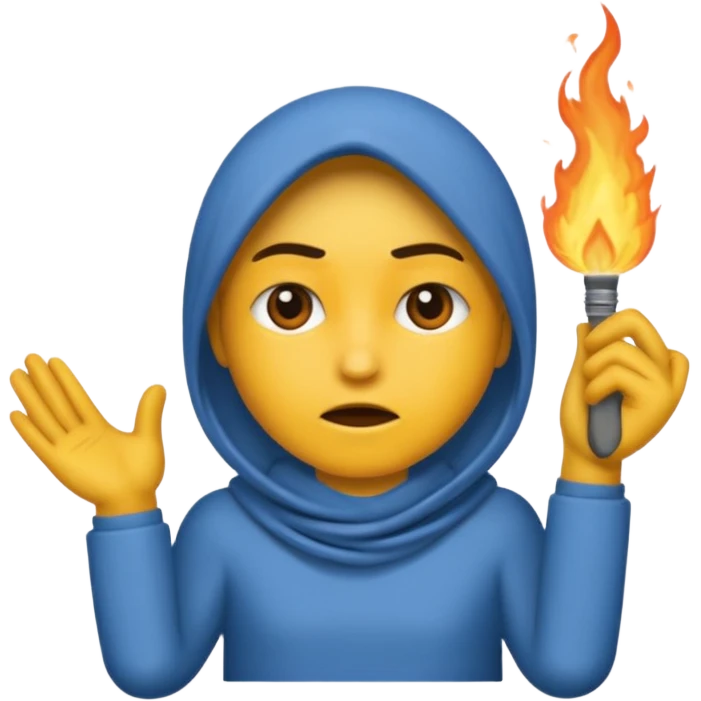 Je veux un emoji représentant adolf Hitler portant une moustache noir et carré rajoute une croix nazi emoji