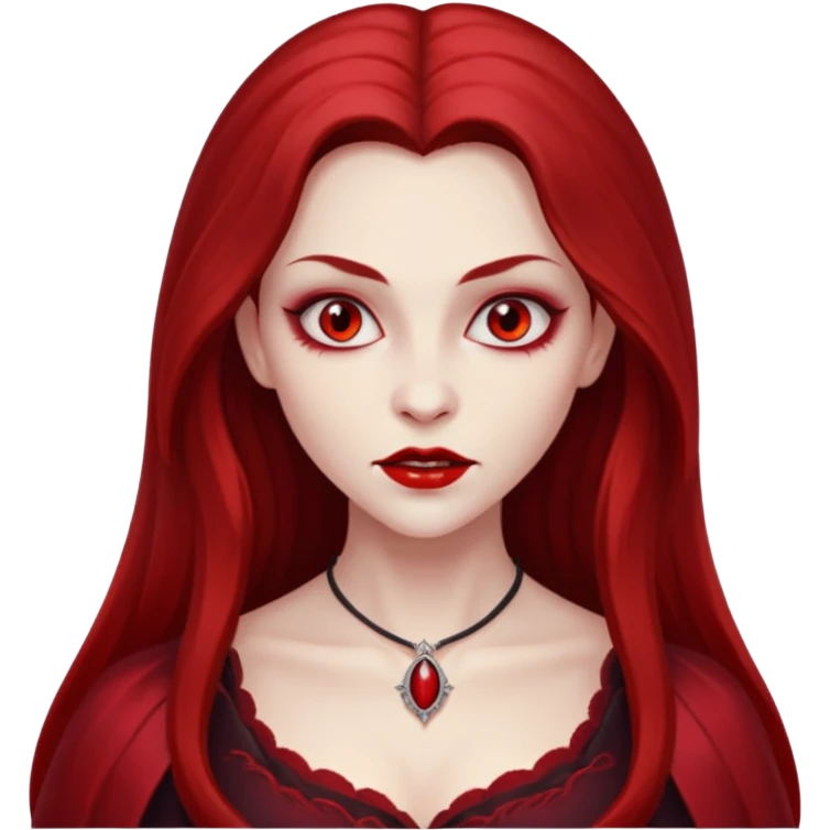 red women Vampire emoji