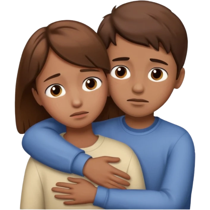 boy and girl farewell emoji