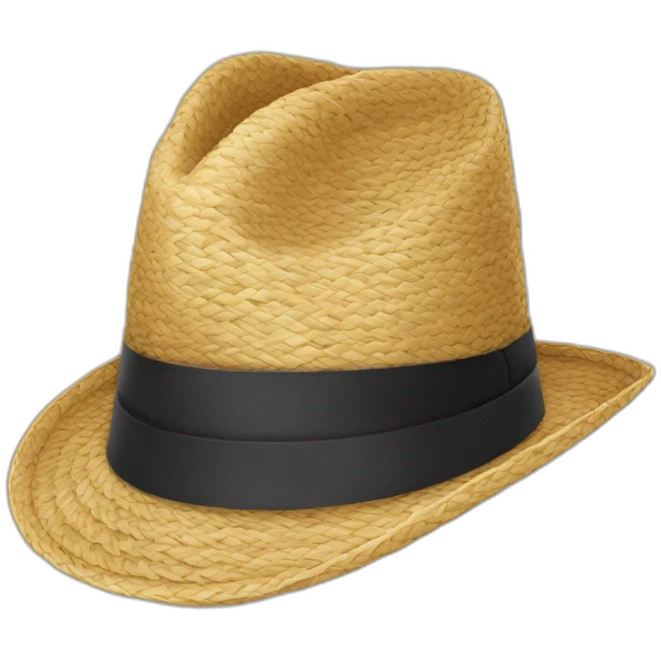 Chapeau de paille  emoji