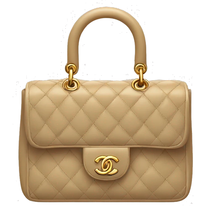 chanel bag  emoji