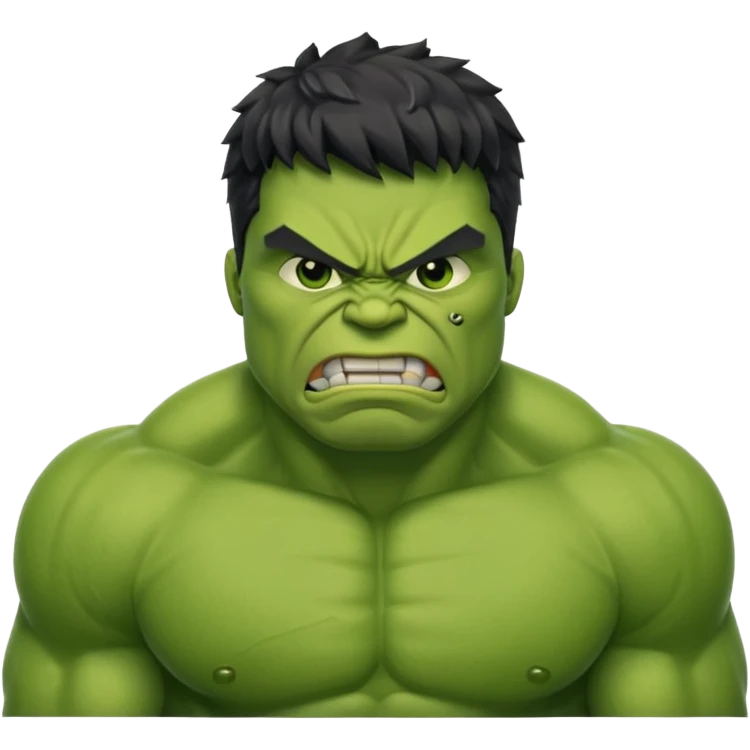 Generate the emoji of hulk emoji