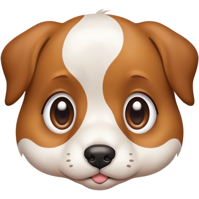 Dog with puppy eyes emoji