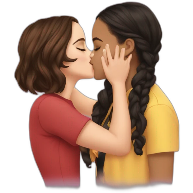 Emma watson kissing jenna ortega emoji