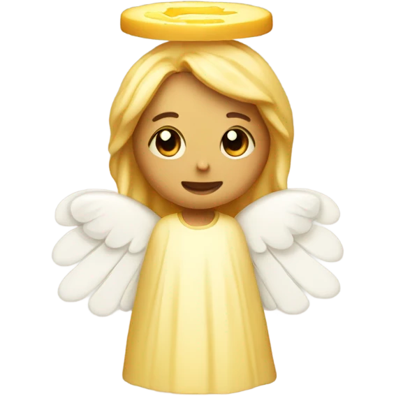 butter with a halo and wings emoji
