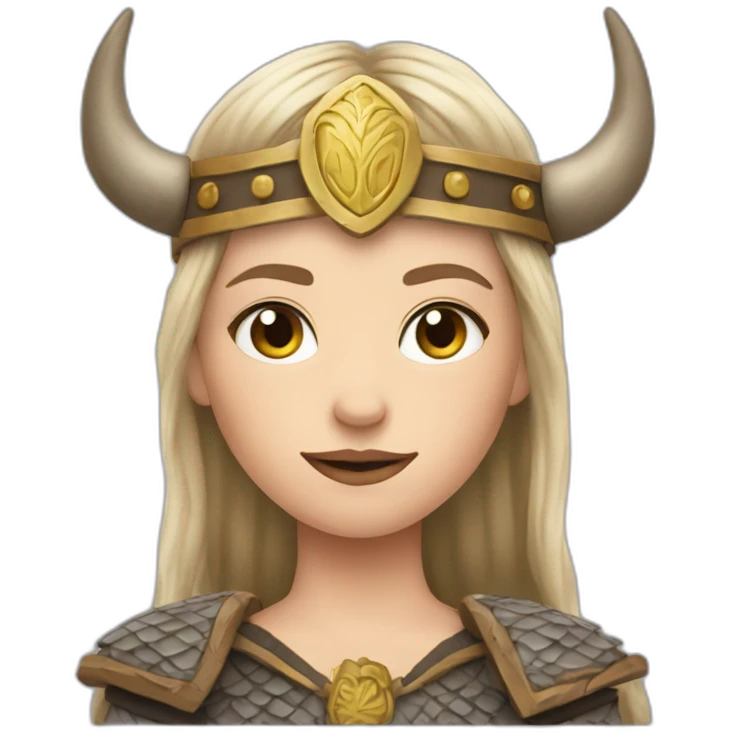 princess Viking Freja emoji