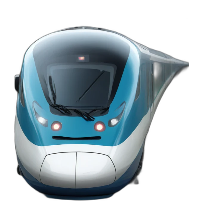 french high speed train emoji