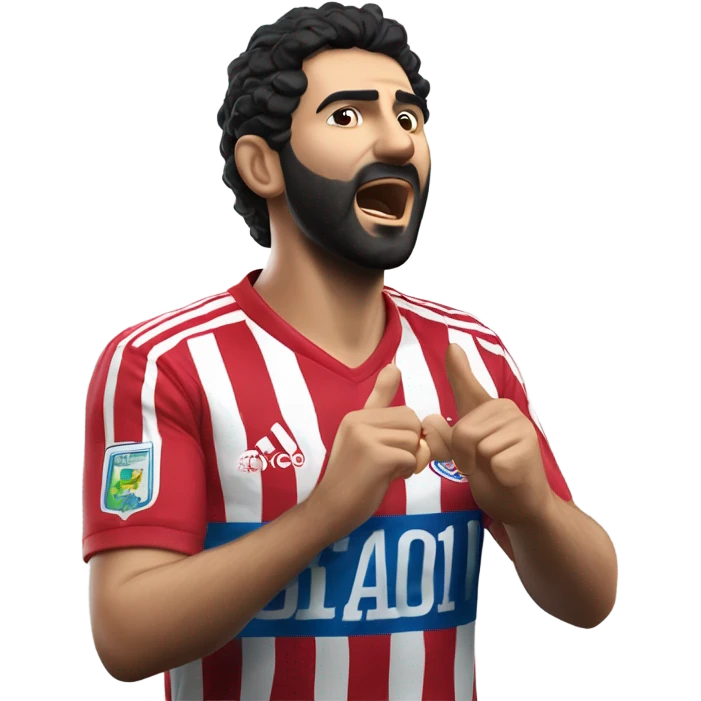 I'm honing a description of Arda Güler's goal celebration, noting his right hand on his chest and his left hand raised, mirroring the specified gesture. This aligns perfectly with known details. emoji