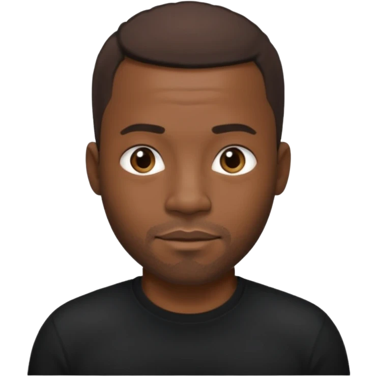 40 year old black man emoji