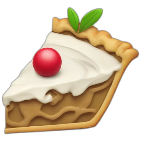 Pie qui joue au golf emoji
