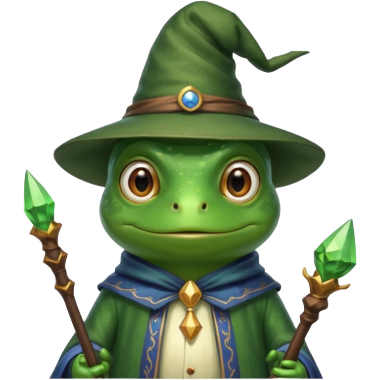 frog wizard emoji
