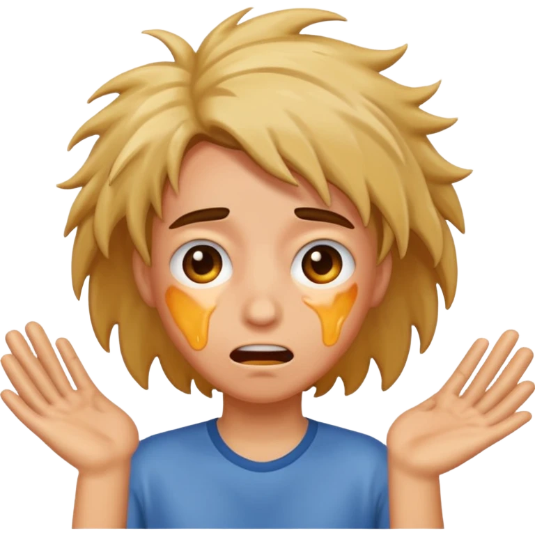 going crazy emoji