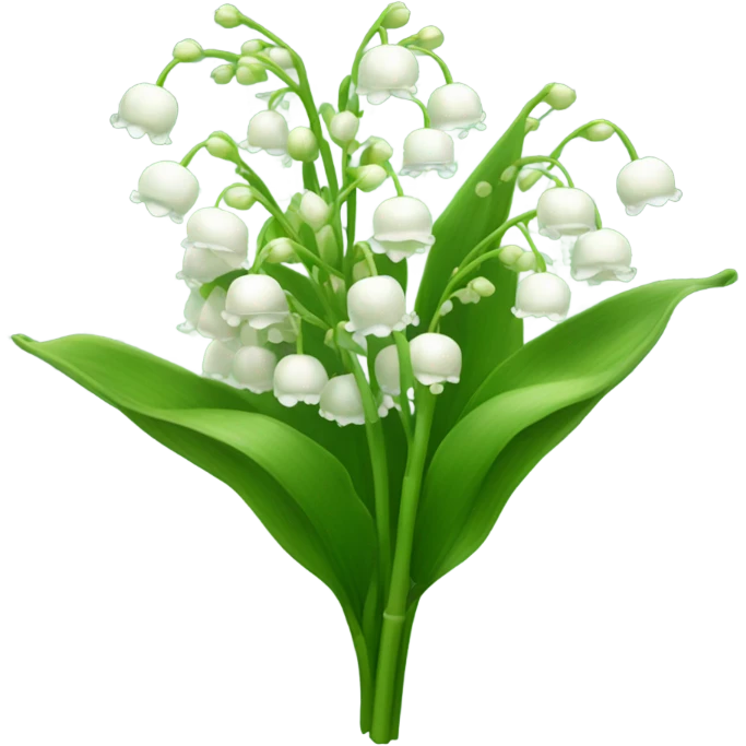 lily of the valley flower bunch emoji