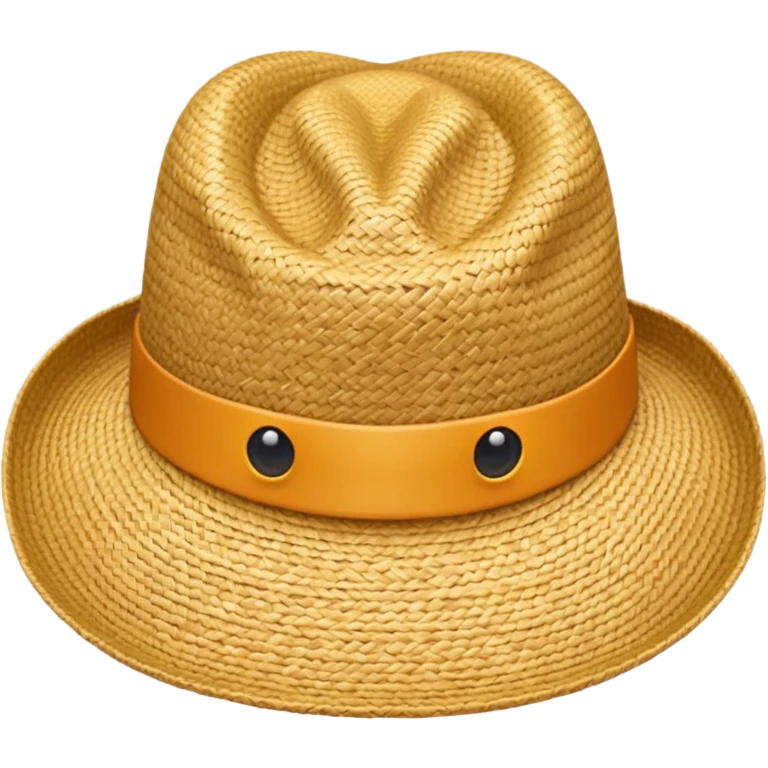 Chapeau de paille emoji