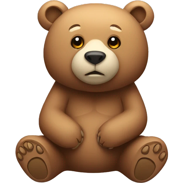 Bear with a cub emoji