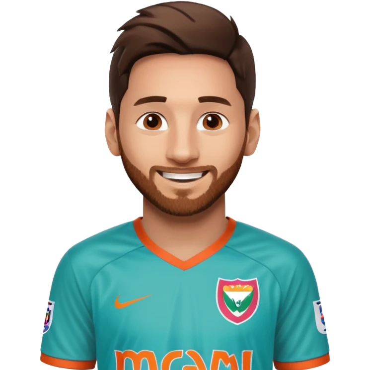 Leo Messi Miami emoji