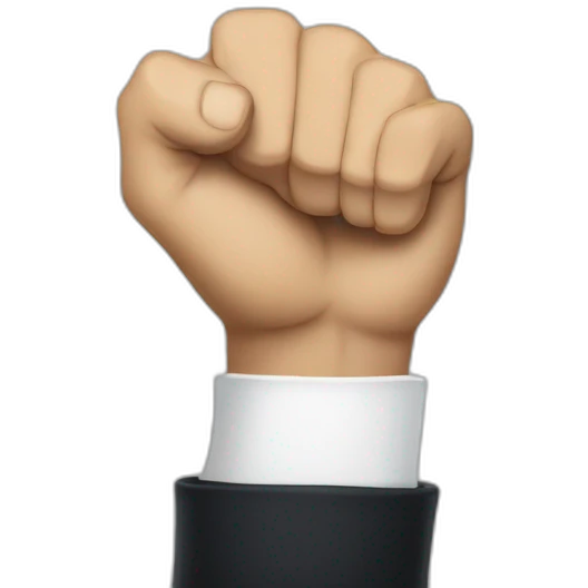 Macron fist Trudeau emoji